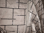 Veste Croisée Enveloppante Drapée Sequins Cousus Tencel Gris Noir | Wendy Trendy