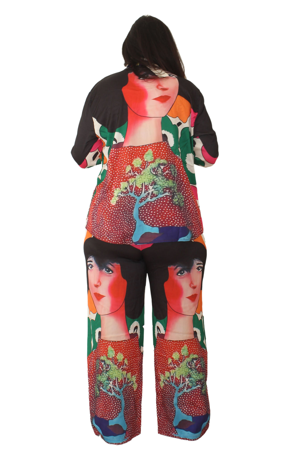 Conjunto Dos Piezas Multicolor Arte Pop - Nefelibata