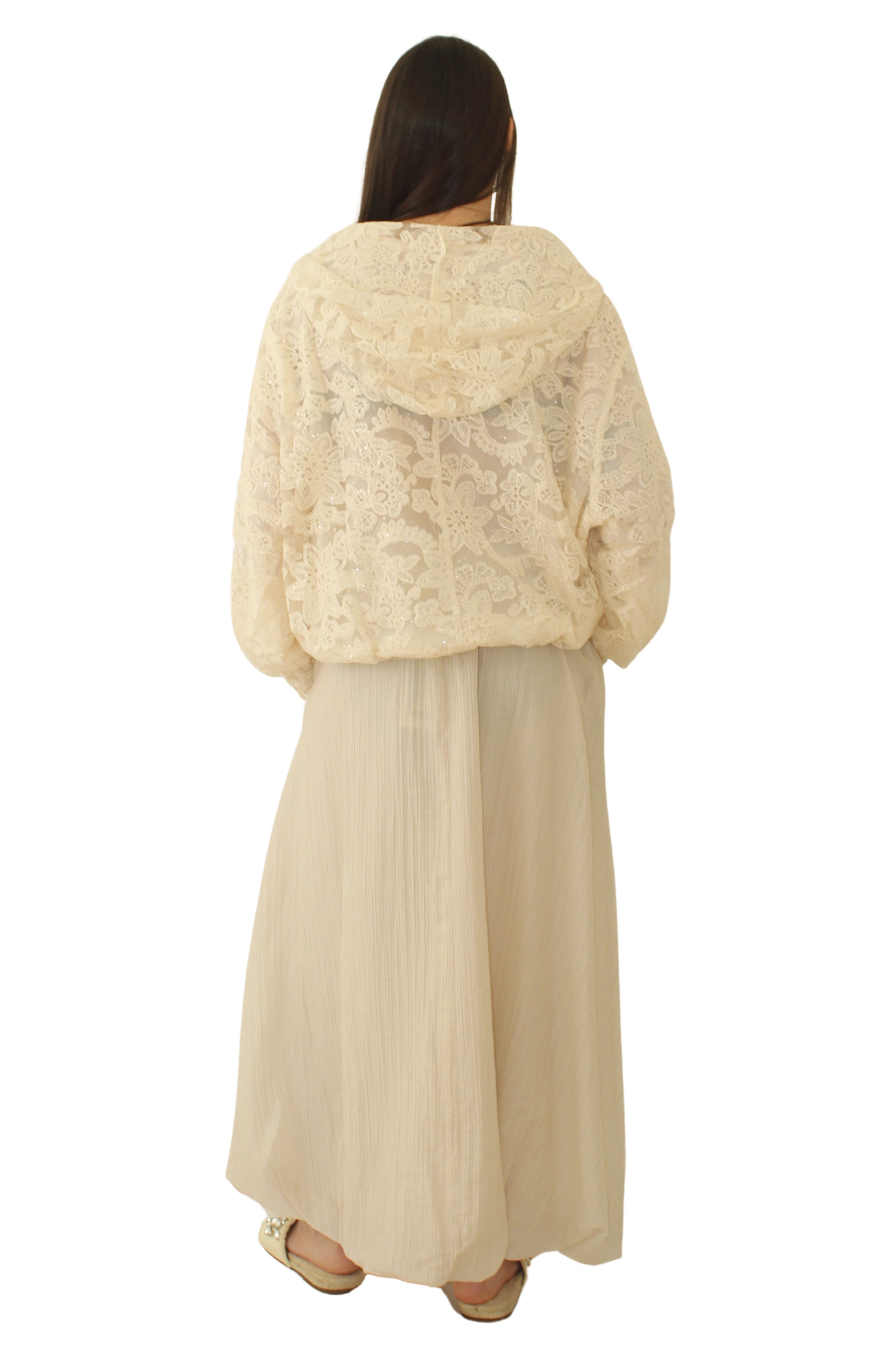 falda globo verde o beige de jot_madrid LYKKE