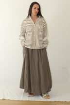 falda globo verde o beige de jot_madrid LYKKE