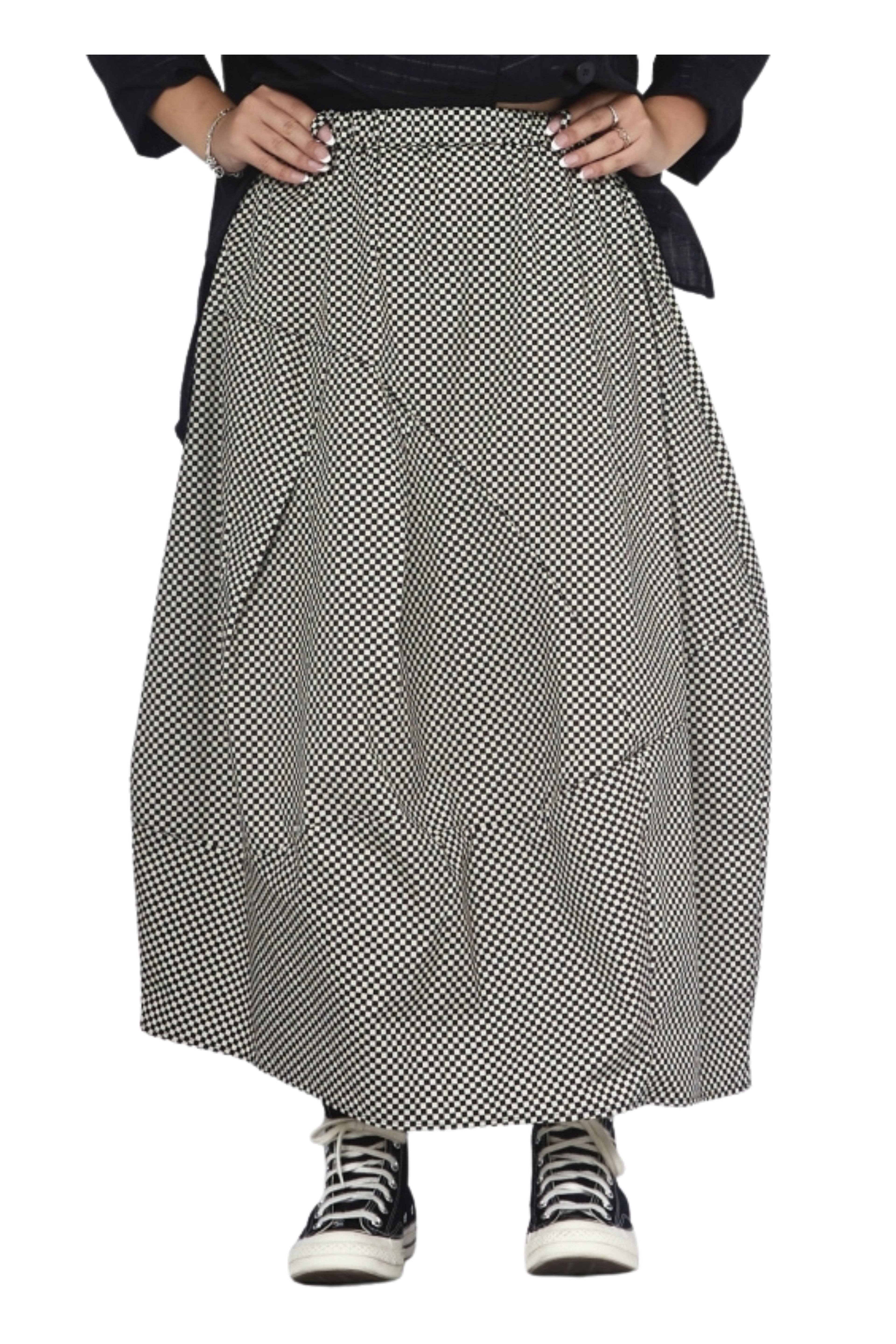 falda wendy trendy tablero pequeño bicolor | YOLYKKE