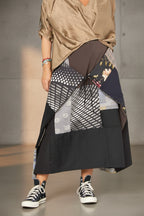 falda estilo oriental de wendy trendy tipo kimono