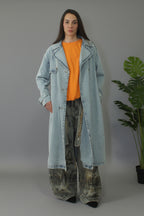 gabardina de jot_madrid 100% algodón elegante y atemporal