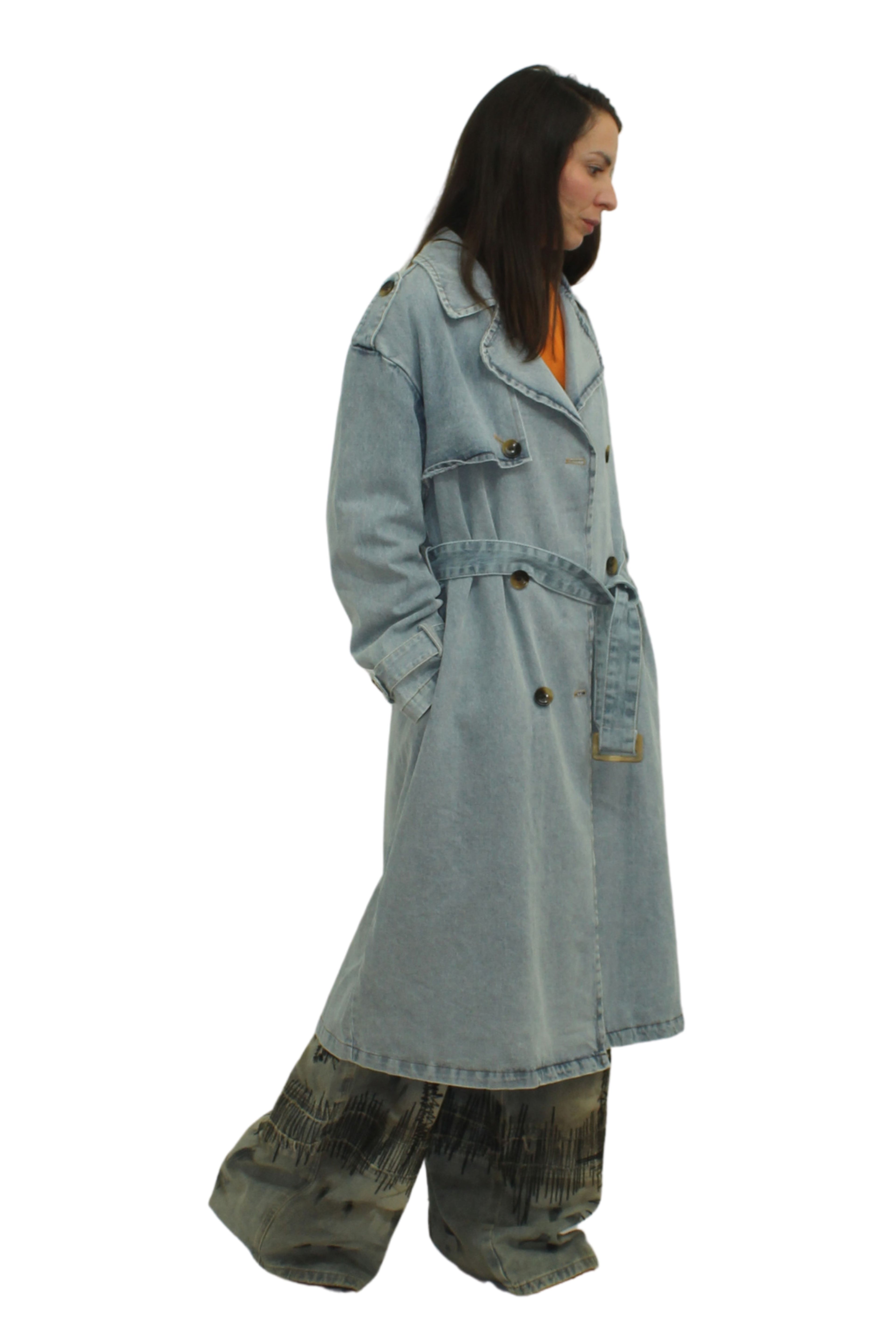 gabardina de jot_madrid 100% algodón elegante y atemporal 100% algodón