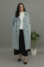 gabardina de jot_madrid 100% algodón elegante