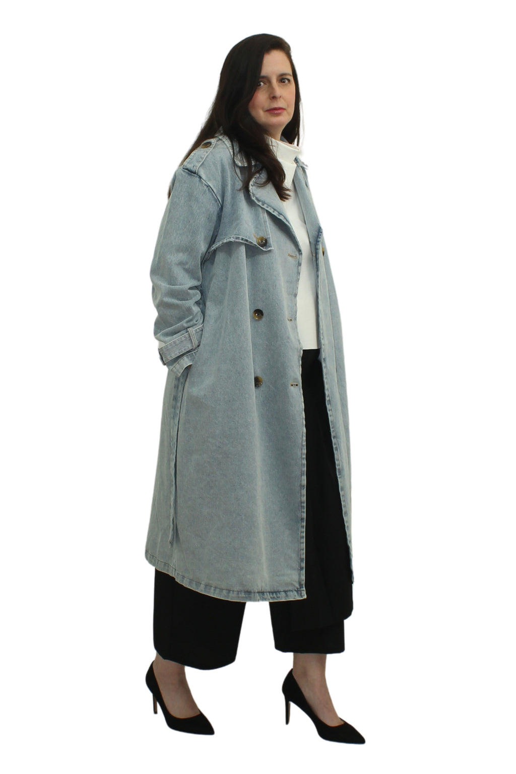 gabardina de jot_madrid 100% algodón