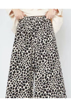 Pantalón Micropana Animal Print Manchas Blanco Negro | Wendy Trendy