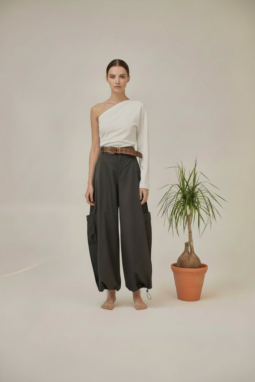 Pantalón Nefelibata Cargo Wide Leg