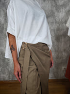 camiseta blanca efecto arrugado de wendy trendy