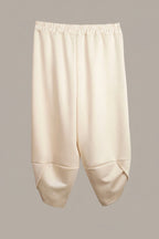 Pantalón en punto milano beige super cómodo  de jotmilano LYKKE