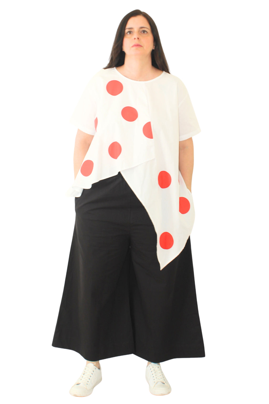 Pantalon Nefelibata Super Ancho Asimetrico