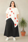 Pantalon Nefelibata Super Ancho Asimetrico