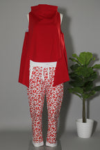 pantalón de Wendy trendy lleno de besos rojos