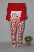 pantalón de wendy trendy lleno de besos rojos