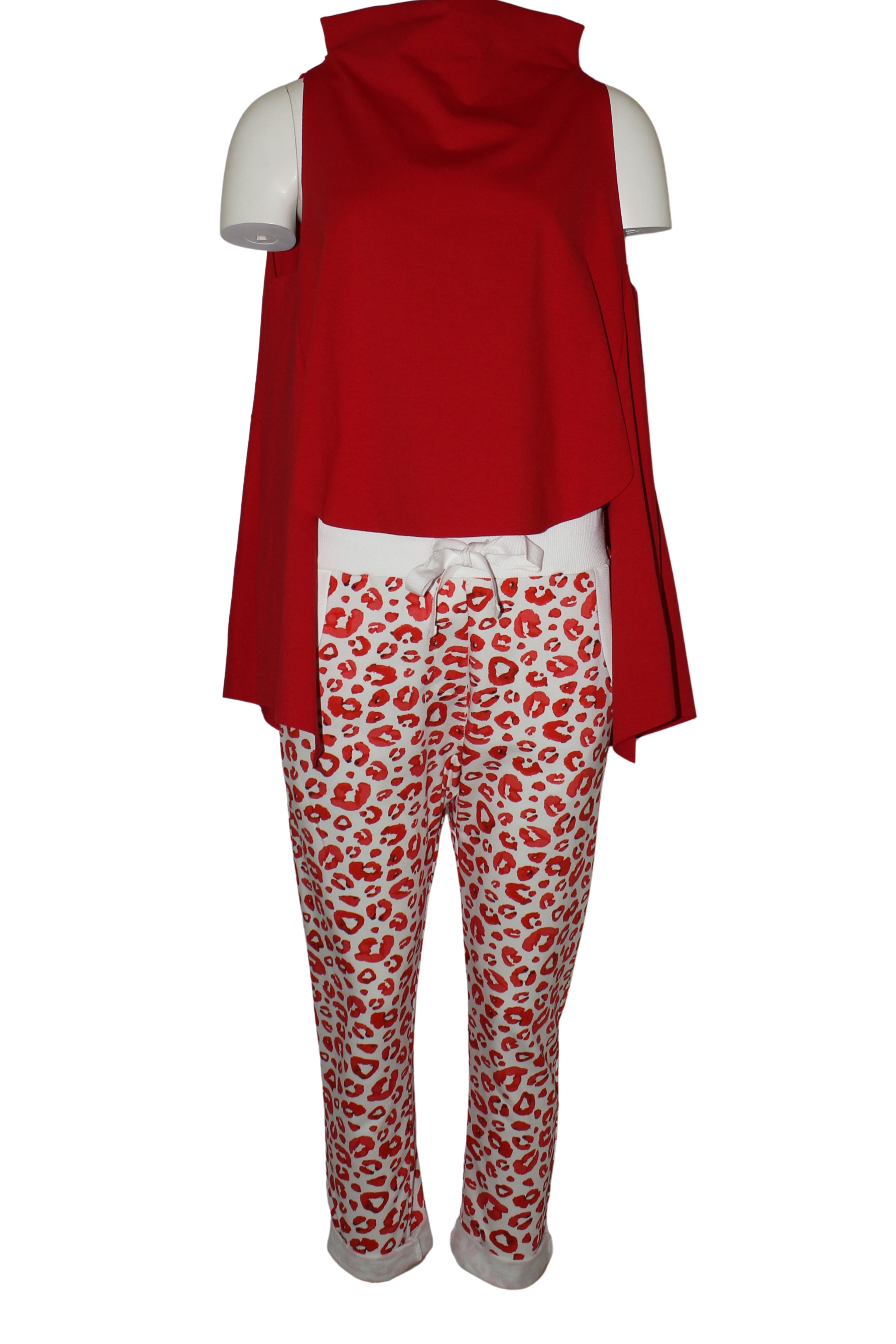 Pantalón Wendy Trendy Estampado Besos Rojos