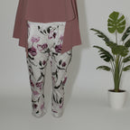 Pantalón Wendy Trendy Estampado Flores Artísticas