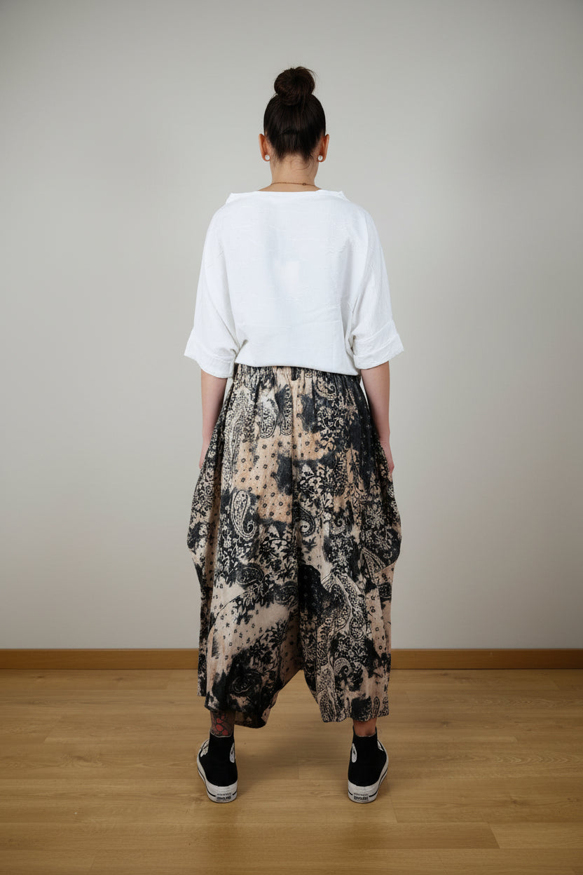 Falda Pantalón Wendy Trendy Paisley