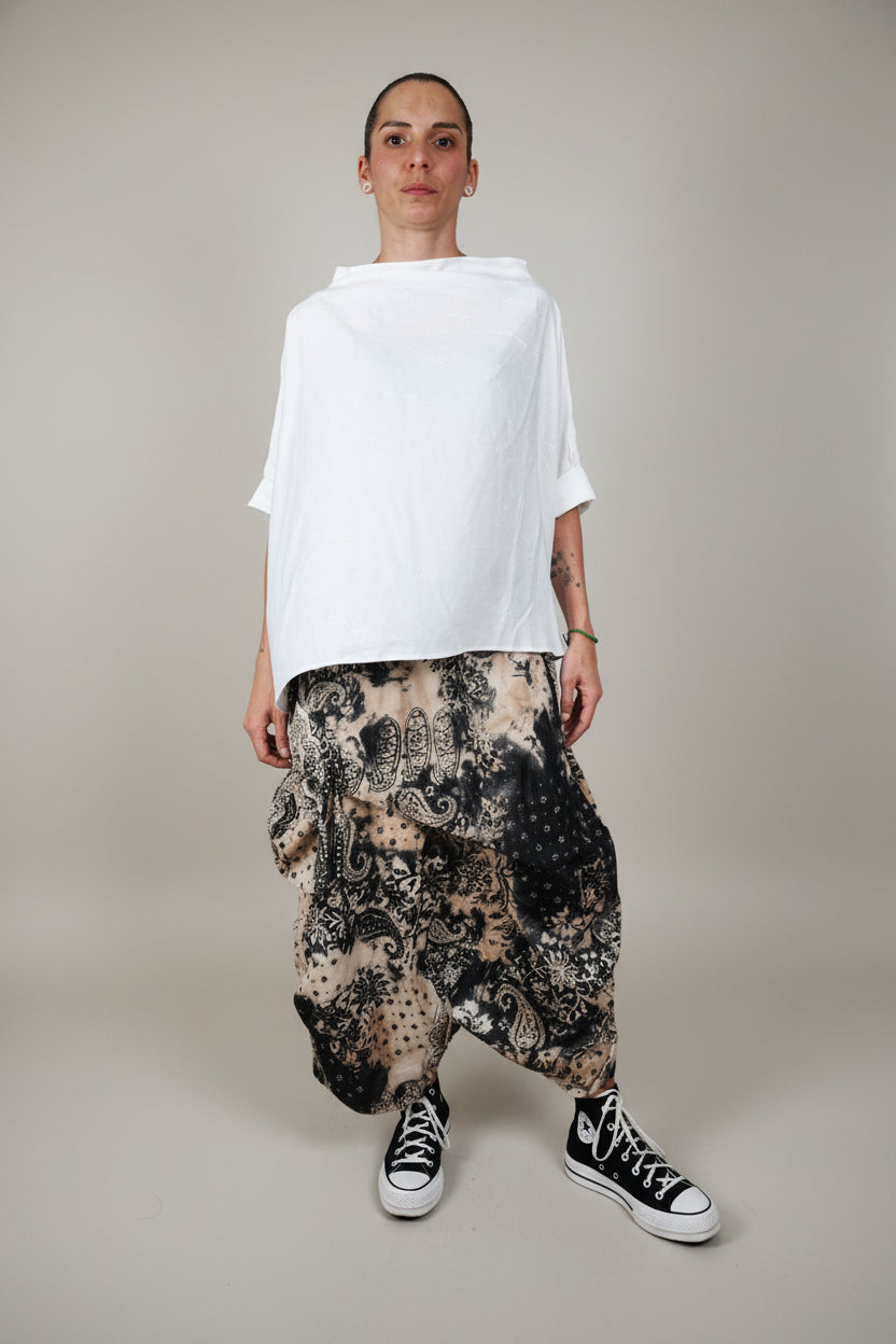 pantalon wendy trendy micro pana estampado oriental