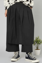 pantalon con pareo sobrepuesto de wendy trendy