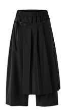 pantalon de wendy trendy con pareo sobre puesto de tablas negro