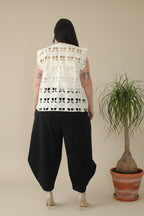 Camiseta Red Blanca Flore Tul broche - Nefelibata