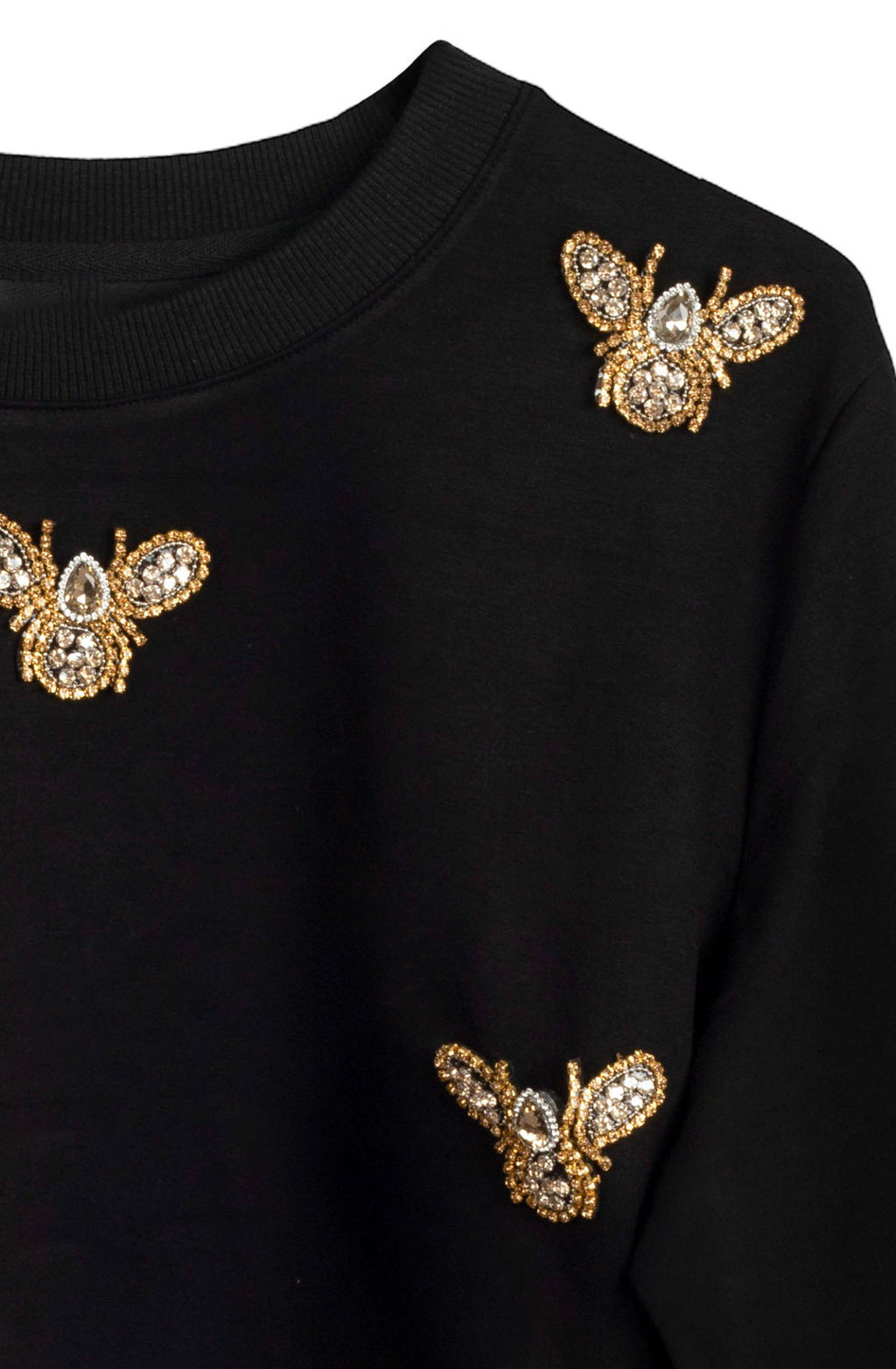 Sudadera Broches Mariposas Doradas - Nefelibata