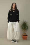 Sudadera Broches Mariposas Doradas - Nefelibata
