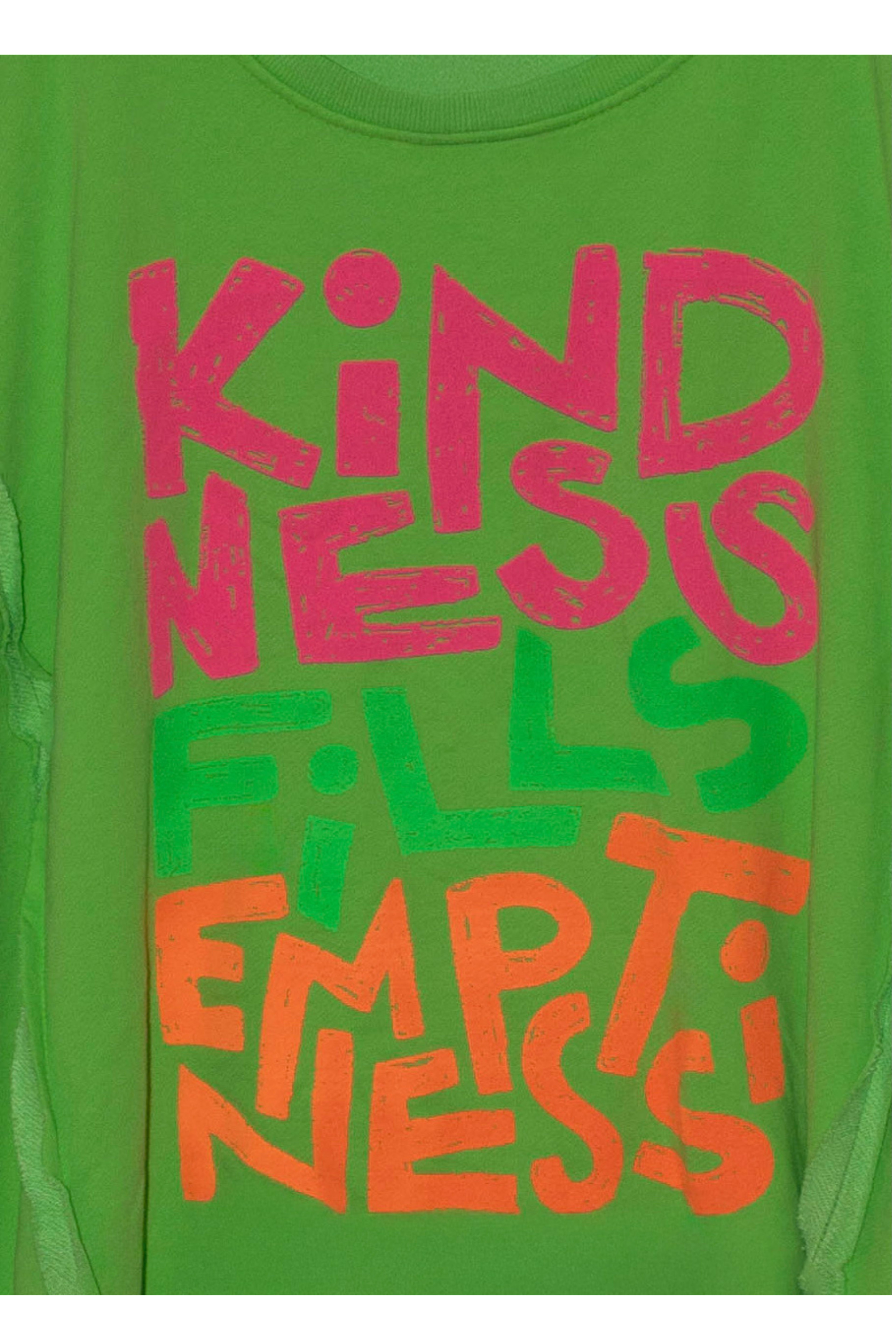 sudaderas de jot_milano con texto fluor en colores naranja verde y gris asimetricas |YOLYKKE