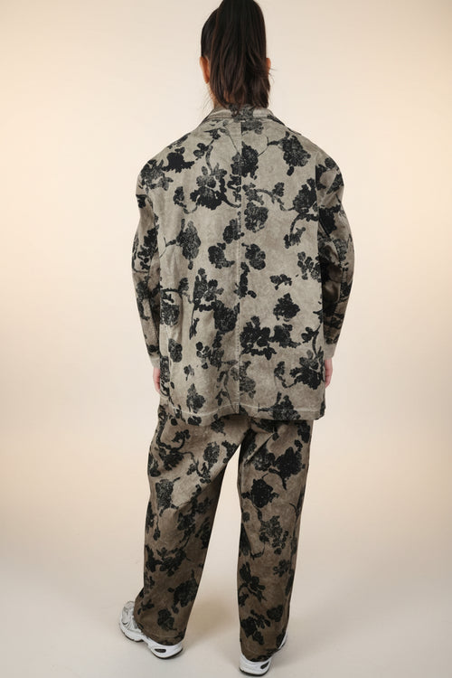 Yolykke Floral Blazer with Japanese Inspiration